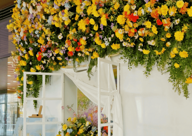 floral installations workshop