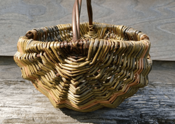 WillowEggBasketWeavingOneGardenBrighton 1