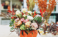 pumpkin arrangement